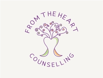 From the heart counselling logo design by Alfatih05