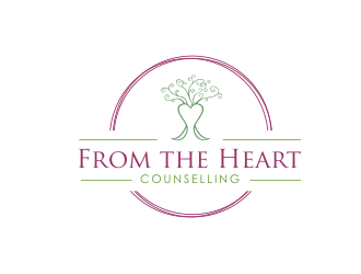 From the heart counselling logo design by revi