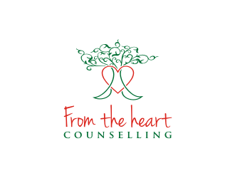 From the heart counselling logo design by sodimejo