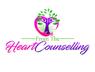 From the heart counselling logo design by 3Dlogos