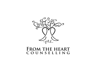 From the heart counselling logo design by sodimejo