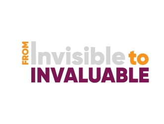 Invisible to Invaluable logo design by Erasedink