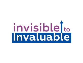 Invisible to Invaluable logo design by denfransko