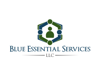 Blue Essential Services, LLC logo design by Greenlight