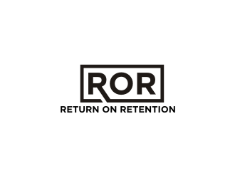 Return on Retention logo design by sodimejo