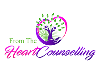 From the heart counselling logo design by 3Dlogos