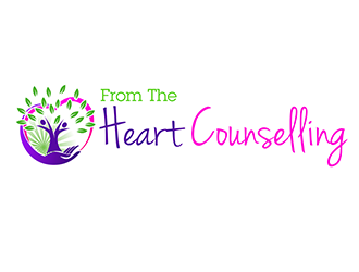 From the heart counselling logo design by 3Dlogos