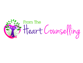 From the heart counselling logo design by 3Dlogos