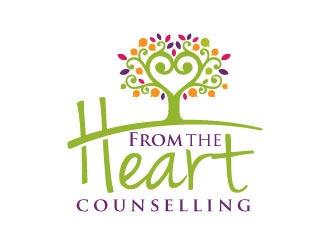 From the heart counselling logo design by invento