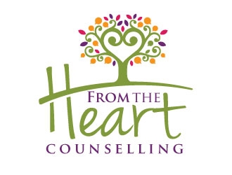 From the heart counselling logo design by invento