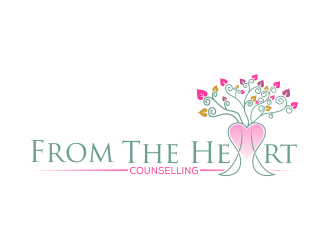 From the heart counselling logo design by qqdesigns