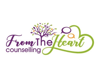 From the heart counselling logo design - 48hourslogo.com