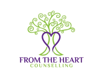 From the heart counselling logo design by jaize