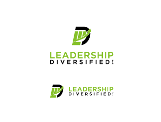 Leadership Diversified! logo design by kevlogo