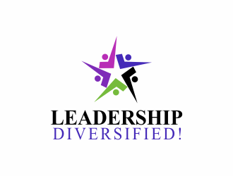 Leadership Diversified! logo design by up2date