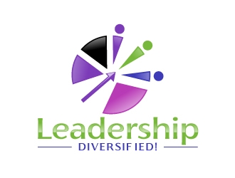 Leadership Diversified! logo design by uttam