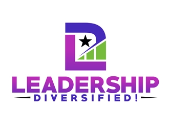 Leadership Diversified! logo design by DreamLogoDesign