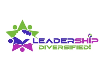 Leadership Diversified! logo design by DreamLogoDesign