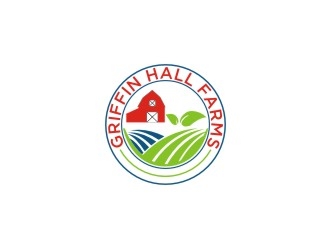 Griffin Hall Farms logo design by Diancox