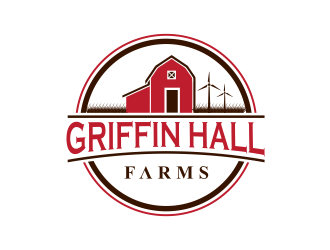 Griffin Hall Farms logo design by scolessi