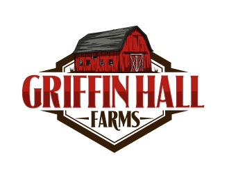 Griffin Hall Farms logo design by AamirKhan