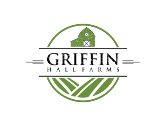 Griffin Hall Farms logo design by RIANW