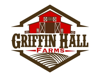 Griffin Hall Farms logo design by AamirKhan