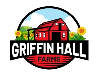 Griffin Hall Farms logo design by creativemind01