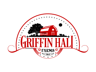 Griffin Hall Farms logo design by Ultimatum