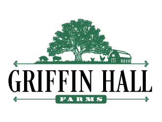 Griffin Hall Farms logo design by Ultimatum