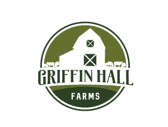 Griffin Hall Farms logo design by SOLARFLARE