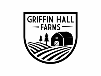 Griffin Hall Farms logo design by hidro