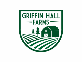 Griffin Hall Farms logo design by hidro