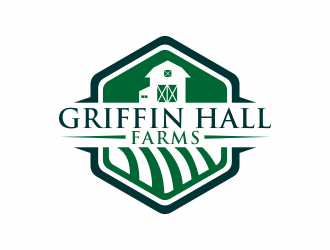 Griffin Hall Farms logo design by hidro