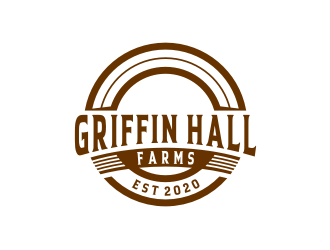 Griffin Hall Farms logo design by bricton