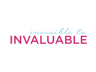 Invisible to Invaluable logo design by Barkah