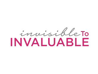 Invisible to Invaluable logo design by Barkah