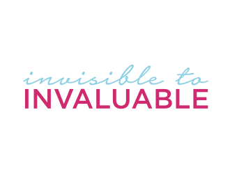 Invisible to Invaluable logo design by Barkah