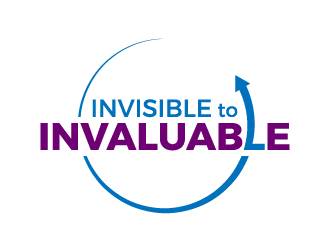 Invisible to Invaluable logo design by denfransko