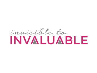 Invisible to Invaluable logo design by Barkah