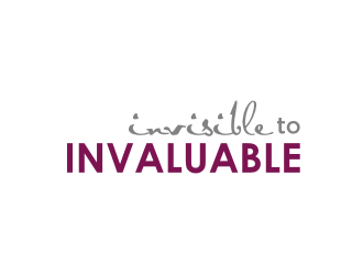 Invisible to Invaluable logo design by Barkah