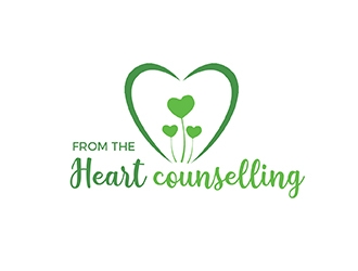 From the heart counselling logo design by PrimalGraphics