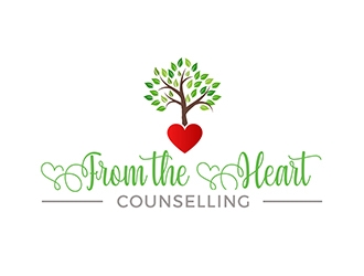 From the heart counselling logo design by PrimalGraphics