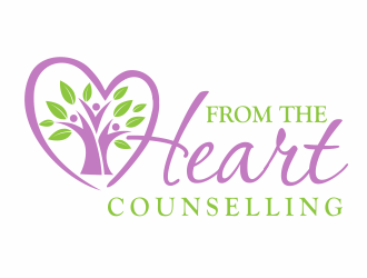 From the heart counselling logo design by agus