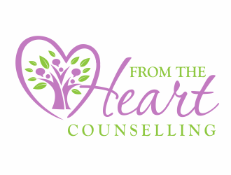 From the heart counselling logo design by agus