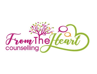 From the heart counselling logo design by invento