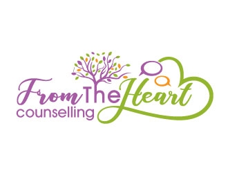 From the heart counselling logo design by invento