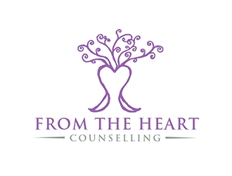 From the heart counselling logo design by PrimalGraphics