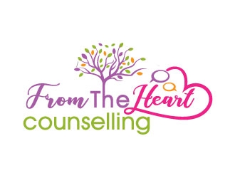 From the heart counselling logo design by invento