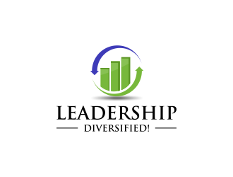 Leadership Diversified! logo design by haidar